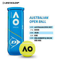DUNLOP 邓禄普 网球 澳网网球AO比赛用球罐装  澳网整箱24筒胶罐 601354