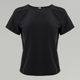 lululemon 丨Lightweight Stretch 女士跑步短袖 T 恤 LW3FFZS 黑色 4