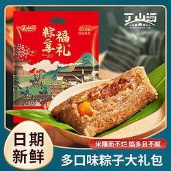 DING·SHAN·HE 丁山河 肉粽甜粽10粽5味大礼包1100g 端午节送礼团购