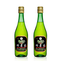 百亿补贴：竹叶青 酒 45度 玻瓶竹叶青酒 475ml*2瓶 山西大竹 露酒