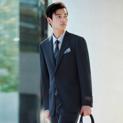 saintangelo报喜鸟2024春季新商务平驳领西服套装正装男