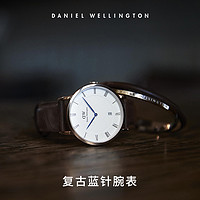 Daniel Wellington dw手表女 DAPPER系列轻奢时尚指针石英表34mm欧美表带