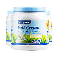 Maxigenes 美可卓 澳洲进口美可卓蓝胖子牛奶奶粉中老年全脂高钙营养粉