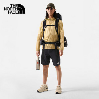 THE NORTH FACE 北面 皮肤衣男户外防风透气防晒外套7WD4 卡其色/LK5