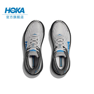 HOKA ONE ONE男女款夏季挑战者7全地形款跑鞋CHALLENGER 7轻盈透气缓震 太空灰/霍伽蓝-男 44