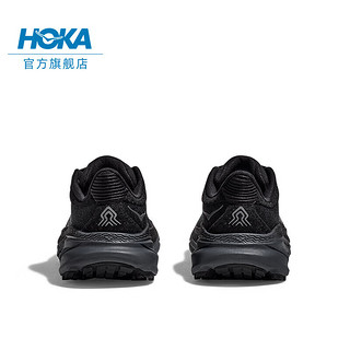 HOKA ONE ONE男女款夏季挑战者7全地形款跑鞋CHALLENGER 7轻盈透气缓震 黑色/黑色-男（宽版） 44.5