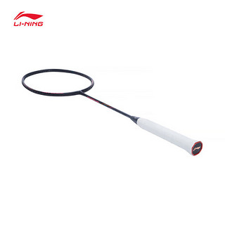 LI-NING 李宁 羽毛球拍雷霆80进攻型专业单拍未穿线黑色3U AYPT271 雷霆80 3U