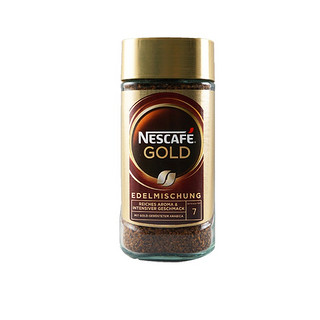 雀巢咖啡（Nescafe）瑞士原产雀巢咖啡nescafe Gold金牌黑咖啡速溶咖啡冻干即溶黑咖啡 瑞士金牌200克 原味醇香