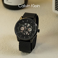 卡尔文·克莱恩 Calvin Klein CalvinKleinCK男表型格勇敢的心多功能运动石英表
