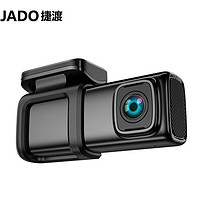 JADO 捷渡 D390C行车记录仪高清4K超高清画质2160P手机APP互联WIFI连接夜视加强迷你前后双录+32G卡