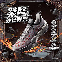 LI-NING 李宁 桀骜低帮 | 外场篮球鞋2024新款䨻缓震耐磨实战专业运动鞋男