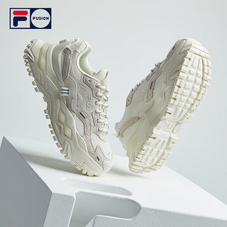 FILA FUSION斐乐潮牌运动鞋厚底女子跑步鞋潮流增高春秋款休闲时尚 37.5