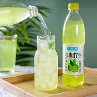 气泡森林 小青柠气泡水柠檬味饮料600ml*1瓶夏季解渴网红饮品整箱特价批发