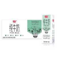 Bright 光明 7月 光明 纯牛奶 200ml*24盒整箱营养早餐牛奶