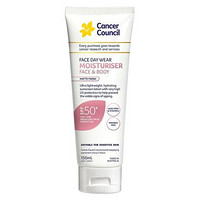 Cancer Council 澳美皙 日间清爽面部及身体滋养保湿防晒霜 SPF50+ 150ml