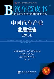 汽车蓝皮书：中国汽车产业发展报告（2014）