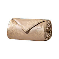 罗莱生活 LUOLAI 100%桑蚕丝被夏被 被子被芯 长丝透气提花被面 【