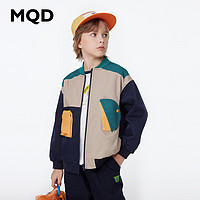 MQD 马骑顿 童装男童外套棒球服