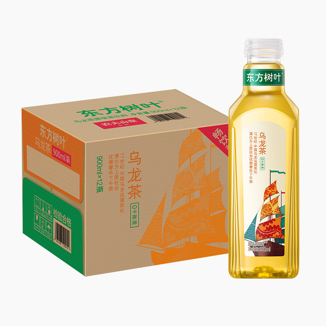 NONGFU SPRING 农夫山泉 东方树叶乌龙茶900ml*12瓶 茶饮料 整箱