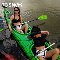 TOSWIM 拓胜 比基尼泳衣女游泳衣小胸聚拢性感新款高级显瘦沙滩海边度假