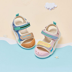 DAVE&BELLA 戴维贝拉 童鞋2024夏新款儿童凉鞋男童沙滩鞋女童鞋子