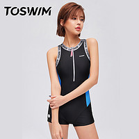 TOSWIM 拓胜 女式连体竞技泳衣 TS220460094