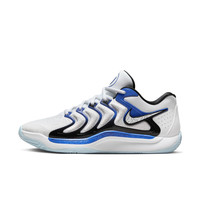 NIKE 耐克 KD17 Ep 男子夏季抗扭缓震实战篮球鞋 FJ9488-100 白/白/黑/游戏宝蓝/浅银灰 40