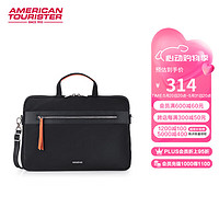 美旅 箱包美旅女士时尚轻商务电脑包简约大容量公文包手提包QV5*003黑色