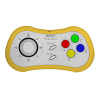 SNK NEOGEO mini Pad 手柄硅胶套 红黄双色保护套