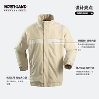 百亿补贴：NORTHLAND 诺诗兰 休闲棉服2022春季新款情侣款户外防泼保暖棉衣NFTBT0617S