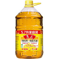 luhua 鲁花 5S压榨一级花生油5.7L 食用油