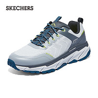 SKECHERS 斯凯奇 男子户外休闲237193 浅灰色/柠檬色/LGLM 45