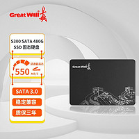 百亿补贴：Great Wall 长城 T30固态硬盘240/480G台式机笔记本电脑高速SSD固态盘sata3.0