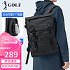 GOLF 高尔夫 双肩包男士旅行背包男女学生书包17英寸电脑包运动包出行旅游包