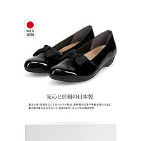 ARCH CONTACT 日本直邮高跟鞋低跟丝带女鞋杏仁头珐琅 ARCH CONTACT 鞋女士 392