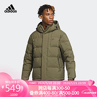 adidas 阿迪達斯 男子 戶外系列M DOWN HO JKT運動 羽絨服IW0781 A/M碼