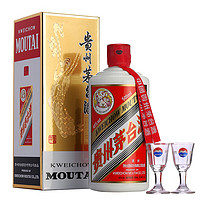 88VIP：MOUTAI 茅台 贵州茅台飞天43度酱香型白酒500ml*6整箱原箱