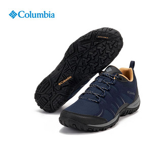 Columbia哥伦比亚户外男子立体轻盈防水缓震抓地徒步登山鞋DM5457 464藏青色 24 43 (28cm)