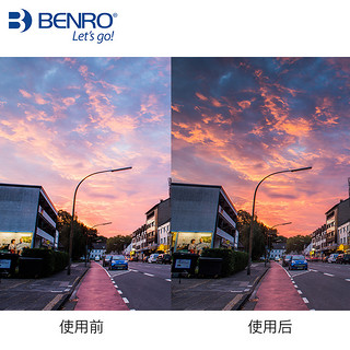 BENRO 百诺 钢化板MASTER系列GND100方形软/硬渐变减光镜