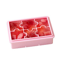 LOCK&LOCK; 冰块模具食品级硅胶冰格俄罗斯方块DIY冰盒雪糕