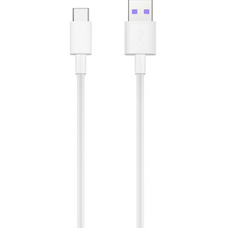 【小时购】华为 5A数据线 USB Type-A 转 USB Type-C（白色） 1米 AP71 