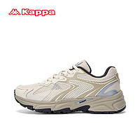 卡帕（Kappa）老爹鞋哈迪尼斯系列男子休闲运动鞋 冬日白/灰卡其 39