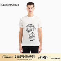 EMPORIO ARMANI 24春夏EA男装重磅短袖圆领T恤