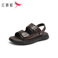 红蜻蜓 RED DRAGONFLY2024夏季时尚防滑沙滩鞋户外透气凉拖鞋男 WTT24112