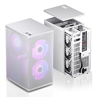 JONSBO 乔思伯 VR3 MINI-ITX机箱 全侧透 白色
