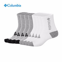 Columbia2022秋冬哥伦比亚男女通用休闲袜4双装RCS632 AS1 L