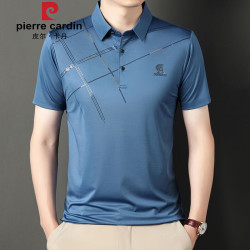 pierrecardin皮尔卡丹皮尔卡丹pierrecardin夏季新款凉感冰丝短袖t恤