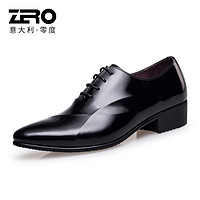 ZERO 男士德比鞋 F8998 黑色 42
