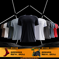 怪物守护者 运动T恤男硅胶印花原创设计健身房跑步训练短袖