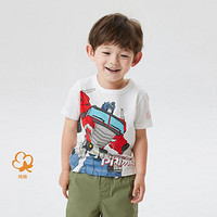 Gap 盖璞 男幼童夏季短袖659069儿童装纯棉T恤